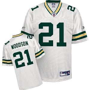  Green Bay Packers Charles Woodson White Replica Football 