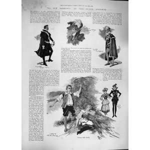  1892 ROSETTE GLOBE THEATRE KING HENRY ORSAY WYATT