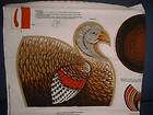 Fabric panel ~ TURKEY CENTERPIECE ~ Thanksgiving, sew & stuff, 15 