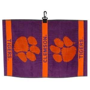    Clemson Tigers NCAA Woven Jacquard Towel