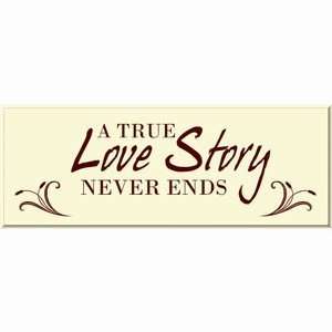  Love Story Sign Patio, Lawn & Garden
