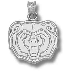  Missouri State Bears Sterling Silver Bear Head 5/8 