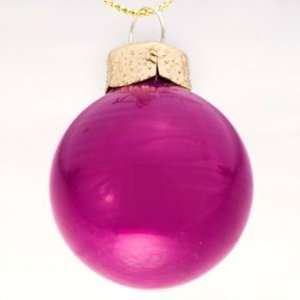  Purple Ball Ornament   1 1/4 Purple Ball Ornament