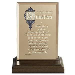  One Who Ministers Reflections of Faith Mirror
