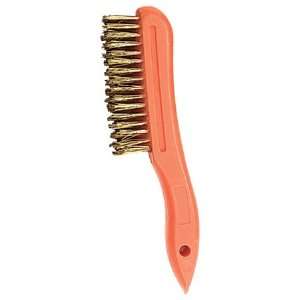  Hawk TZ63 06385 Brass Bristle Cleaning Brush Set, Orange 