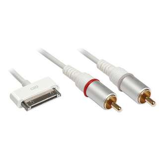 Ziotek 1ft. RCA Male Audio to 30 pin iPod/iPhone Cable ZT1900663