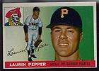 1955 TOPPS LAURIN PEPPER EX+ PITTSBURGH PIRATES #147