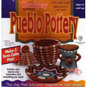  Sculpey Pueblo Pottery Toys & Games