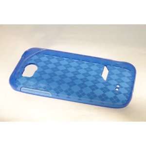  HTC Rezound / Vigor 6425 TPU Hard Skin Case Cover for Blue 
