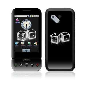  HTC Dream, T Mobile G1 Decal Skin   Crystal Dice 