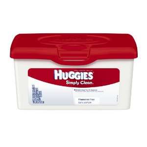  Huggies Simply Clean Fragrance Free Baby Wipes, 72 Count 