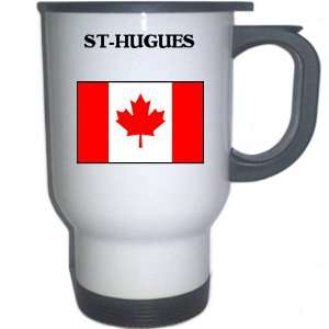  Canada   ST HUGUES White Stainless Steel Mug Everything 