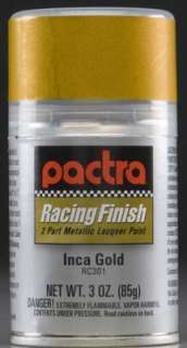 Pactra RC301 Inca Gold Spray Paint Lexan Body Paint  