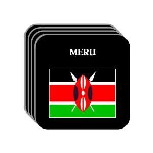  Kenya   MERU Set of 4 Mini Mousepad Coasters Everything 