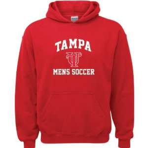  Tampa Spartans Red Youth Mens Soccer Arch Hooded 