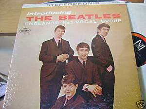 MINT BEATLES LP~INTRODUCING ENGLANDS No1 GROUP~STEREO~REISSUE~~VJ SR 