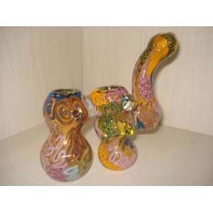  LARGE 2 CHAMBER BUBBLER INSIDE OUT 