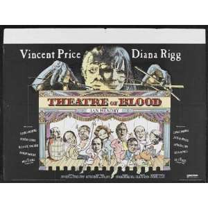  Theater of Blood Poster Movie 30x40