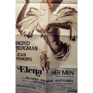  ELENA AND HER MEN (RE ISSUE) Movie Poster