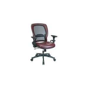  Professional Leather Matrex Back Chair with Gunmetal 