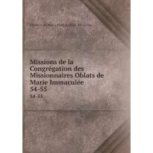  Missions de la CongrÃ©gation des Missionnaires Oblats de 