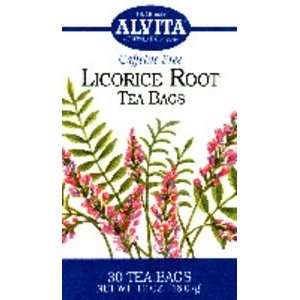   Alvita Licorice Root Tea Bags 30 tea bags.