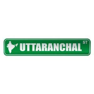     UTTARANCHAL ST  STREET SIGN CITY INDIA