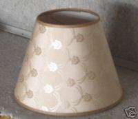 6x11x8.5 Bg print clip on lampshades lamp shades  