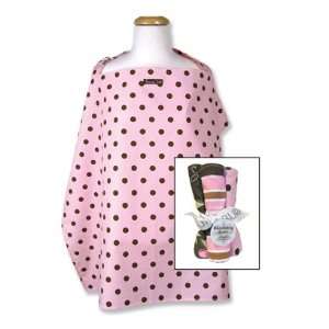  Maya Dot Nursing Cover & Burp Cloth Set Baby