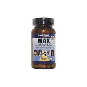  Max For Men Maximized Masculine 60 Tablets, Country Life 