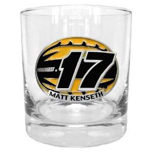  17 MATT KENSETH Rocks Glass   NASCAR NASCAR   Fan Shop 