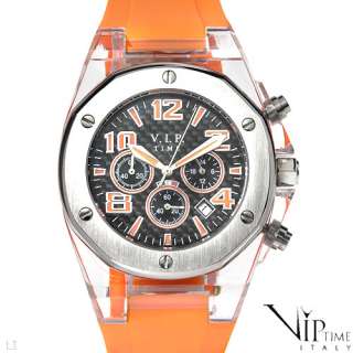 New VIP TIME ITALY Chronograph Mens Watch Retails $380  