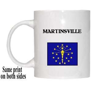  US State Flag   MARTINSVILLE, Indiana (IN) Mug Everything 