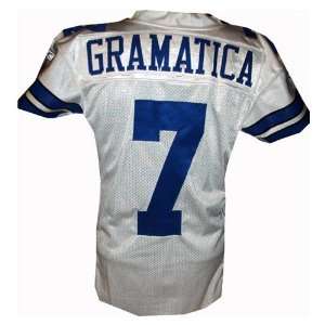  Martin Gramatica #7 Cowboys Game Issued White Jersey (Size 