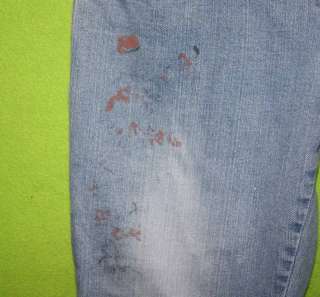 Tyte sz 3 x 29 Distressed Destroyed Stretch Womens Blue Jeans Denim 