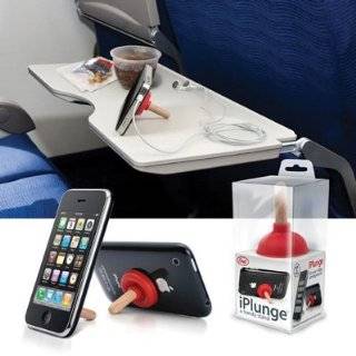 RED Plunger iPlunge Stand Holder for iPhone iPod Touch
