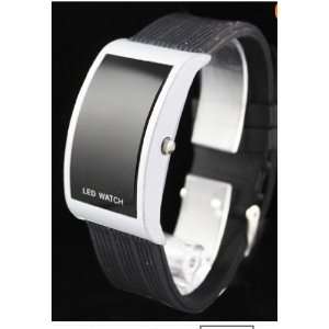   Soft Silicone Band Digital Movement Wrist Watch Watches Electronics