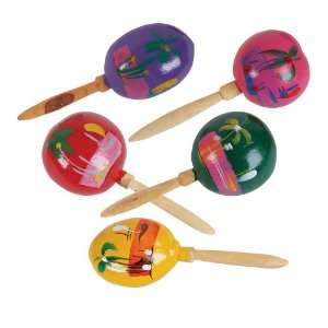  7 Mexican Maracas Toys & Games