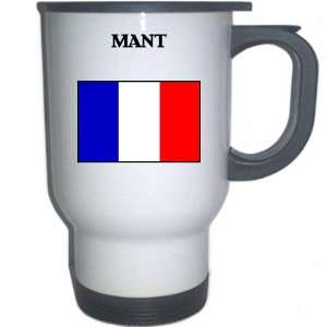 France   MANT White Stainless Steel Mug 