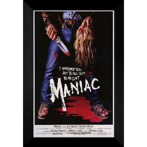  Maniac 27x40 FRAMED Movie Poster   Style A   1980