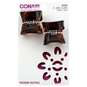  Conair Jaw Clips 2 clips