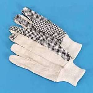  Mens PVC Dotted Canvas Gloves Case Pack 2 Everything 