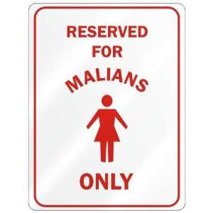   RESERVED ONLY FOR MALIAN GIRLS  MALI