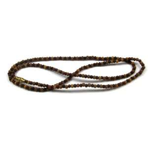   and Rosewood Mala Prayer Bead Necklace, 20  Strand of 108, 3mm Beads