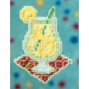  Lemonade Spring Bouquet Magnet Kit (cross stitch & beads 