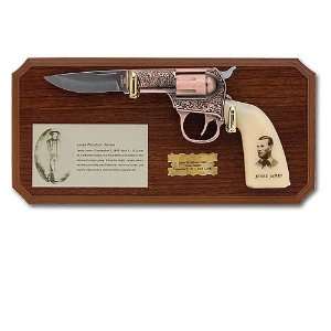  Jesse James Gun Knife Collectible Display Plaque Sports 