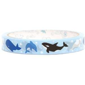  blue Deco Tape whale dolphin orca from Japan kawaii Toys & Games