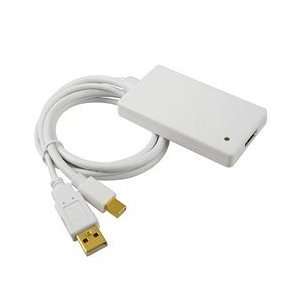  Menotek MINI DISPLAYPORT Male and USB Male Audio To HDMI 