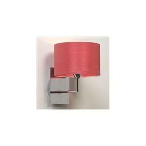  Hampstead Lighting   19523  MACAO WALL SC RED TINTED WOOD 
