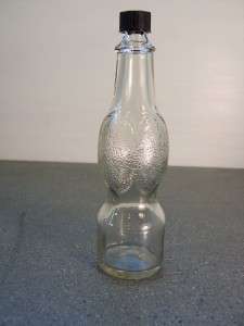 Vintage Clear Glass Lemon Lime 5.5 Shaker Bottle  